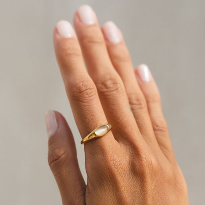 Moonstone Ring